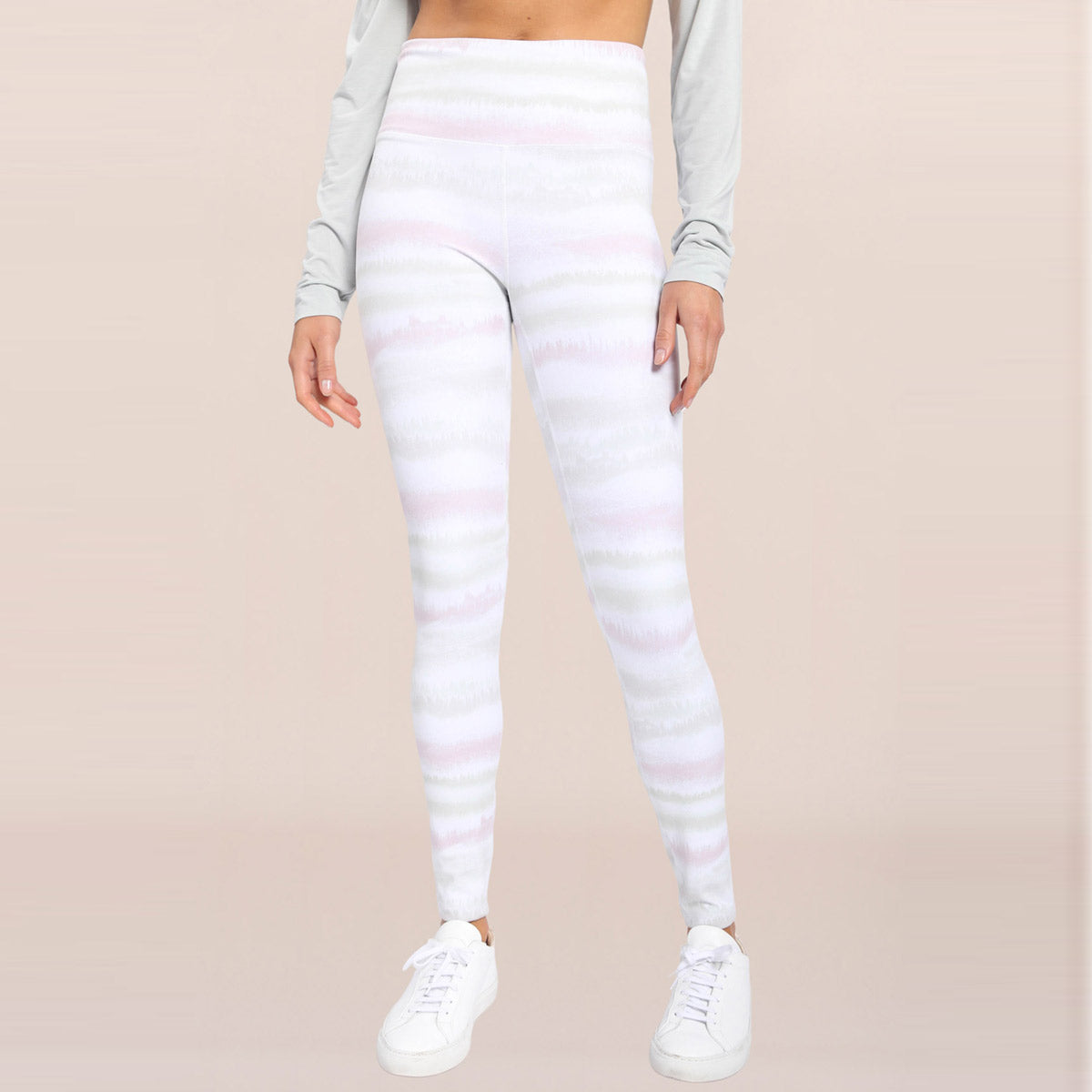 Neapolitan Stripe High-Waist Leggings