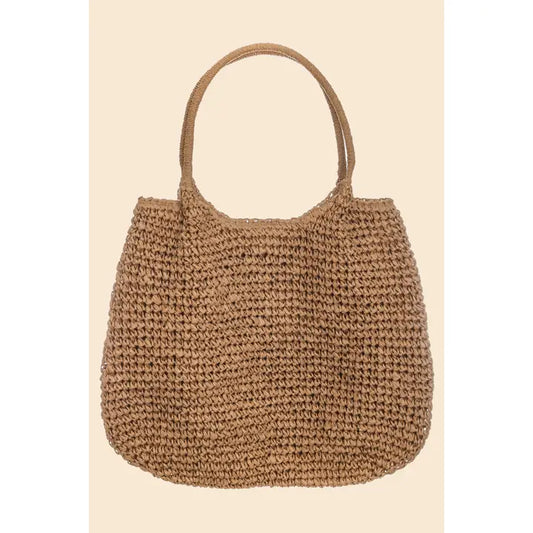 Weekend Straw Tote