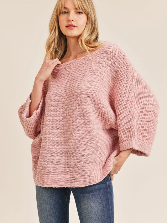 Chalet Sweater Blush