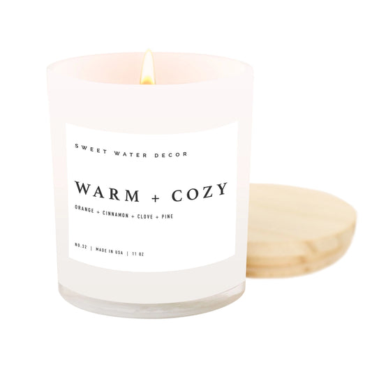 Warm and Cozy Soy Candle